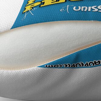 Coussin ''LE POUVOIR APPARTIENT AU PEUPLE!' : autre vue