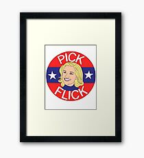 Pick Flick Framed Print