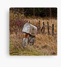 Death of snail mail Canvas Print