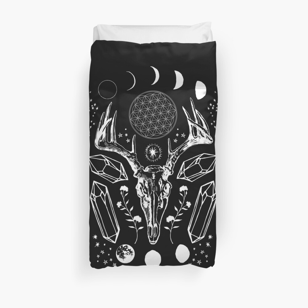 Crystal Moon. Duvet Cover