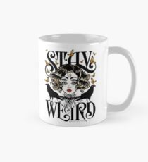 Rose und die Ravens {Bleib Weird} Color Version Tasse (Standard)