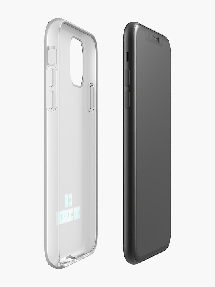 Alternate view of Get Schwifty Spelled with Chemical Symbols from the Periodic Table iPhone Case & Cover