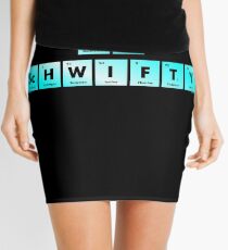 Get Schwifty Spelled with Chemical Symbols from the Periodic Table Mini Skirt