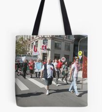 May Day Marchers Tote Bag