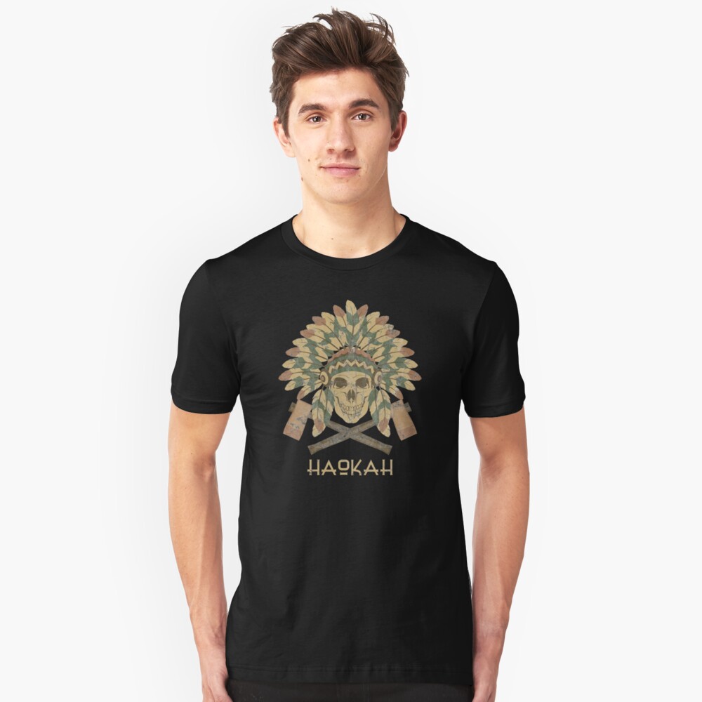 Haokah Empath Native American Sacred Clown Slim Fit T-Shirt
