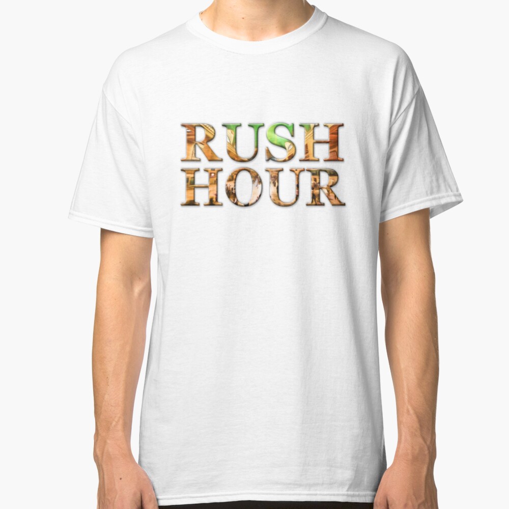 Grand Central Rush (digital painting) Classic T-Shirt