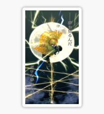 Zenitsu Demon slayer Sticker