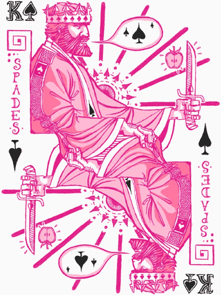 "King Of Spades" Tshirt by drawsgood Redbubble