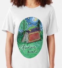 Camiseta ajustada La aventura espera