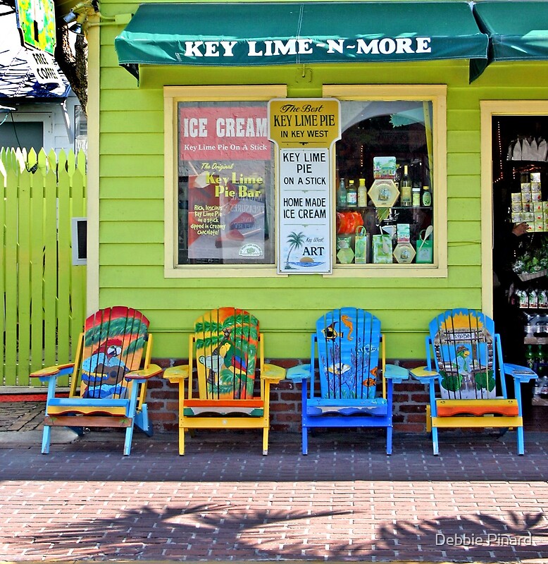 Key Lime Pie Store - Key West, Florida' by Debbie Pinard.