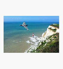 XH558 Beachy Head Pass Photographic Print
