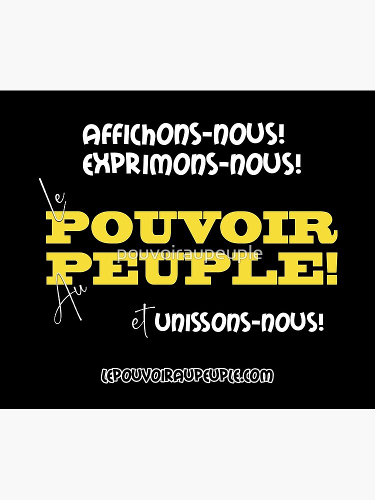 « LE POUVOIR APPARTIENT AU PEUPLE! (II) » par pouvoiraupeuple