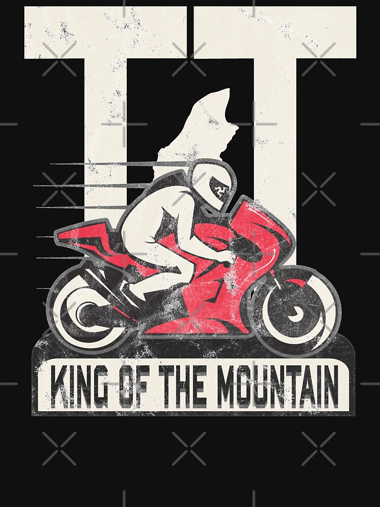 Isle Of Man Manx TT Races King Of The Mountain Tourist Trophy Biker Racing by thespottydogg