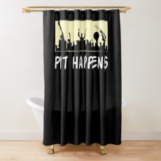 Funny Orchestra Shirt - Orchestra Gifts - Pit Happens Shower Curtain