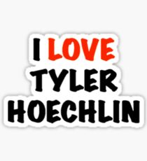 I Love Tyler Hoechlin Design Sticker