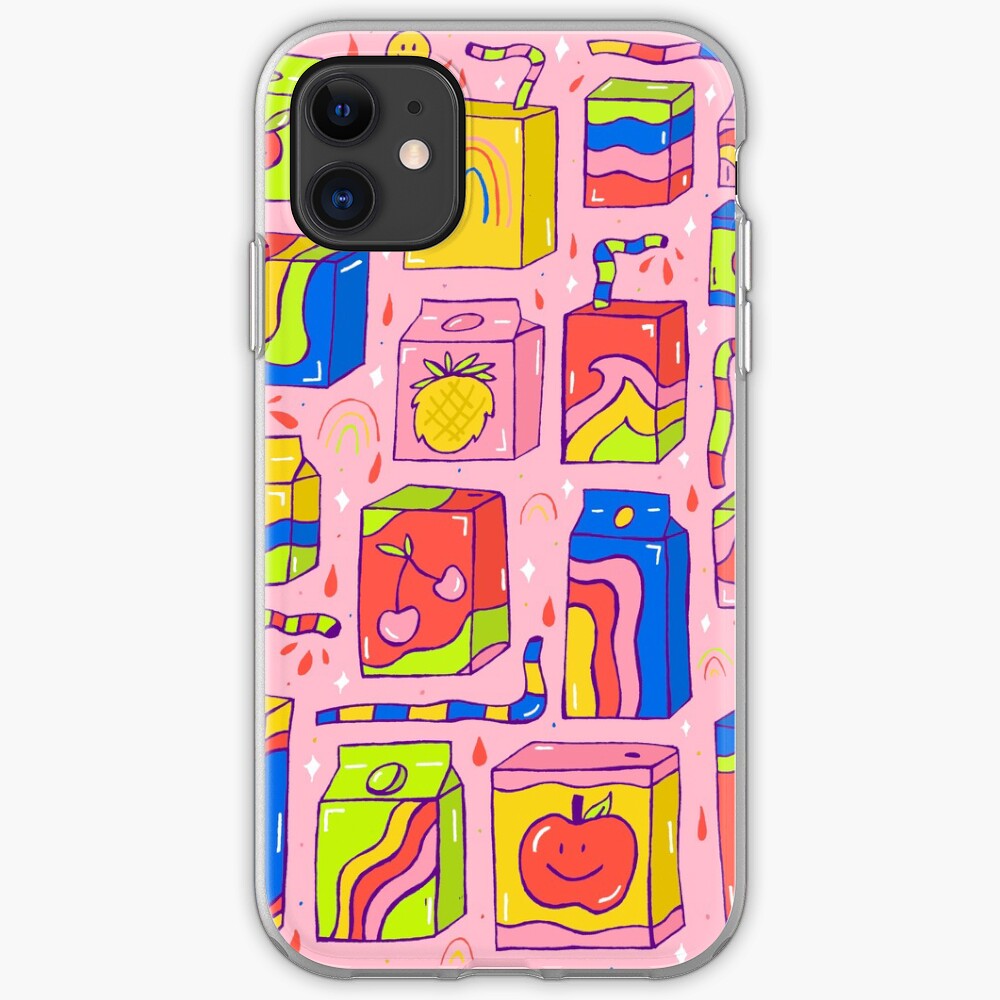 Juice Box Print iPhone Case & Cover