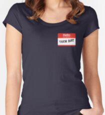 Regular Show: Trash Boat Women's Fitted Scoop T-Shirt