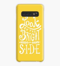 Funda/vinilo para Samsung Galaxy Mirar el lado bueno