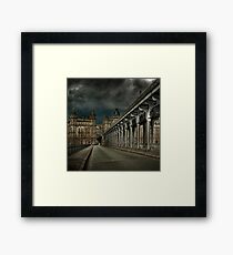 Pont Bir Hakeim, Paris Framed Print