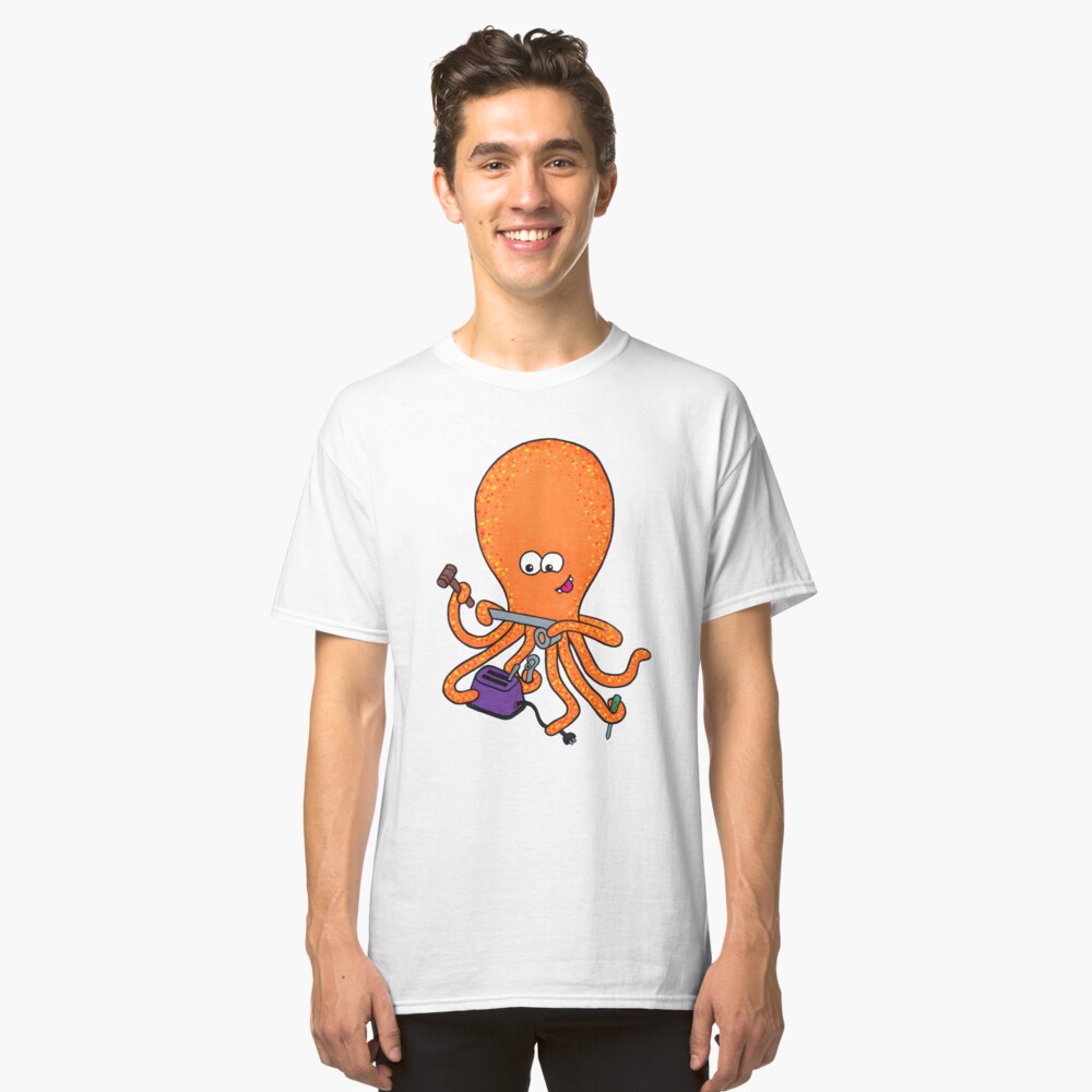 Phil the Kraken Fixes Classic T-Shirt