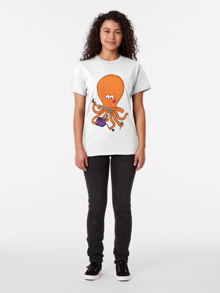 Alternate view of Phil the Kraken Fixes Classic T-Shirt