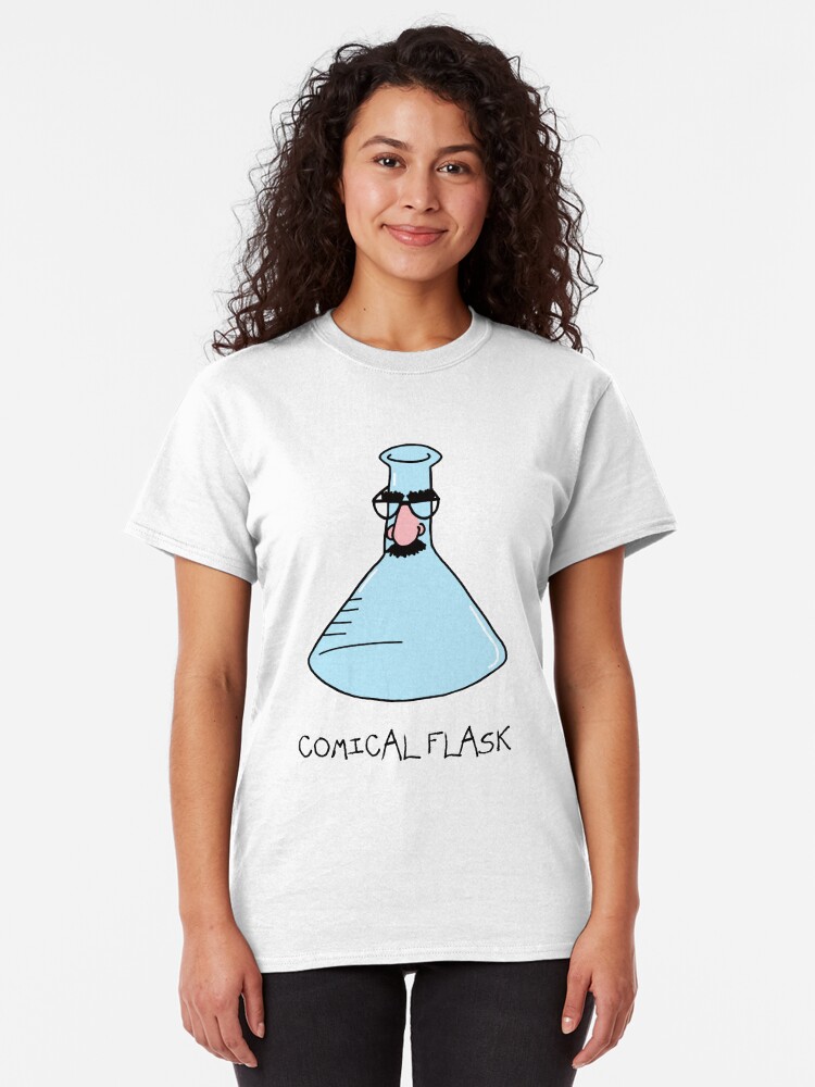 Alternate view of Comical Flask Classic T-Shirt