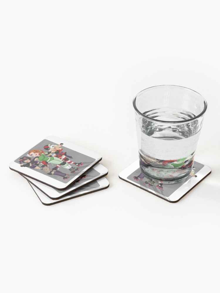 Alternate view of Derby Villains Coasters (Set of 4)