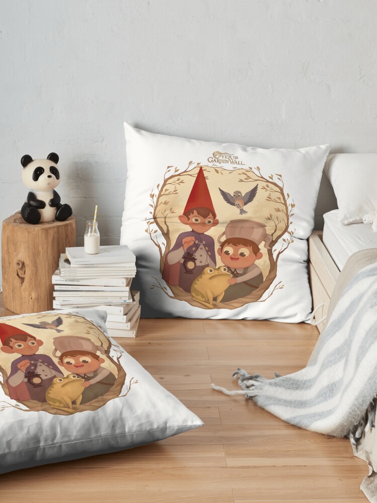 Alternate view of Over the garden wall Floor Pillow