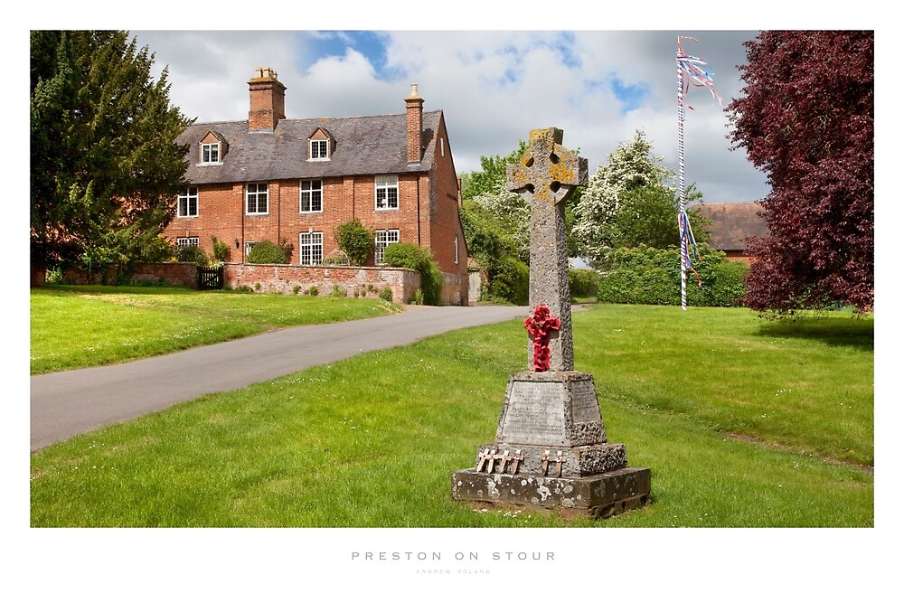 "Preston on Stour, Warwickshire" by Andrew Roland Redbubble