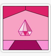 Pink Diamond Square - Steven Universe Sticker