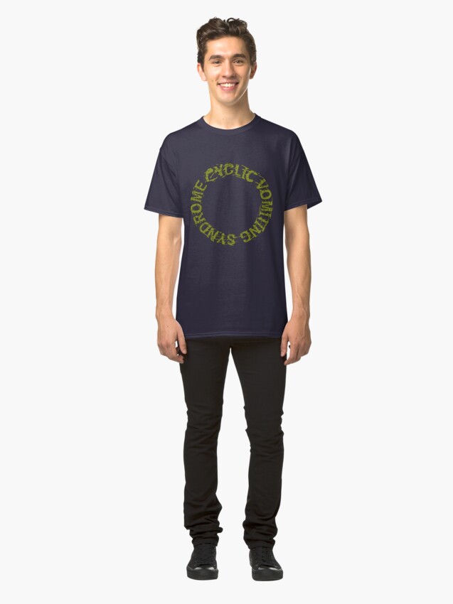 Alternate view of Cyclic Vomiting Syndrome Classic T-Shirt