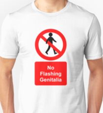 Camiseta unisex No flashing