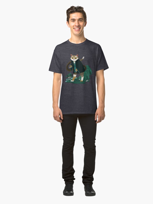 T-shirt classique ''Bakeneko Chat' : autre vue
