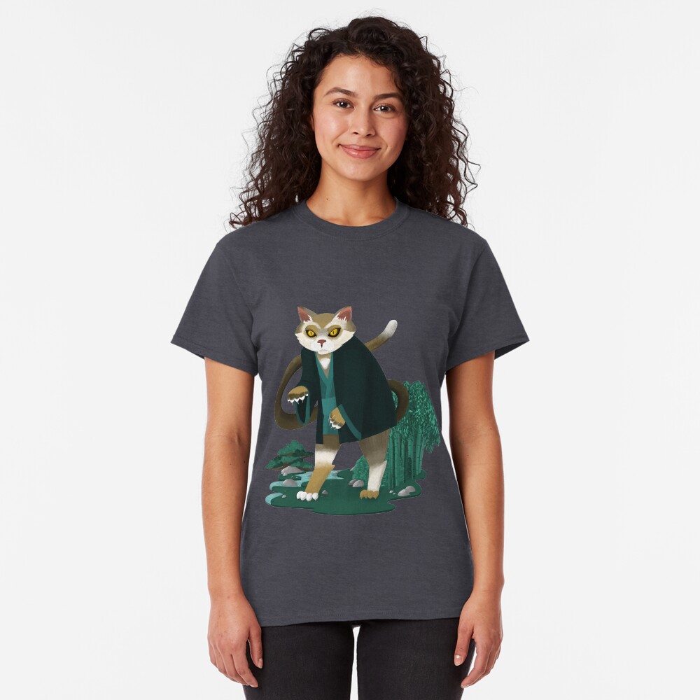 T-shirt classique « Bakeneko Chat»