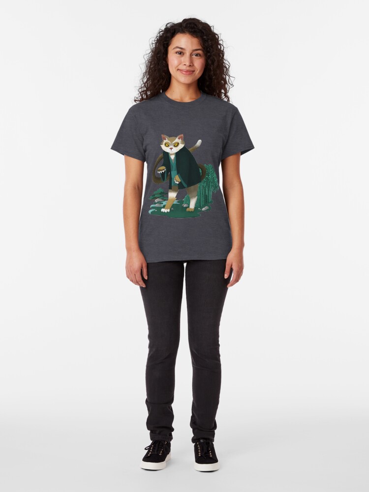T-shirt classique ''Bakeneko Chat' : autre vue