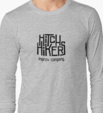 Hitchhikers Improv (Retro Black) Long Sleeve T-Shirt