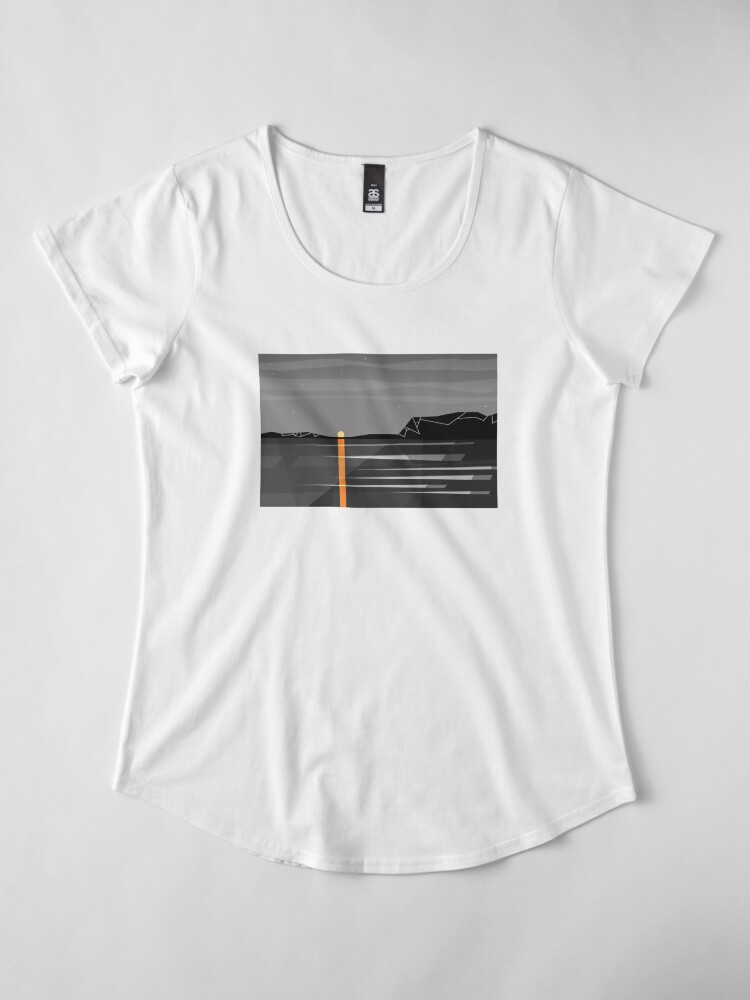 Alternate view of sunset 2 Premium Scoop T-Shirt