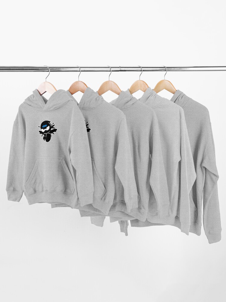 Alternate view of Ninja kidz Tv Logo Kids Pullover Hoodie