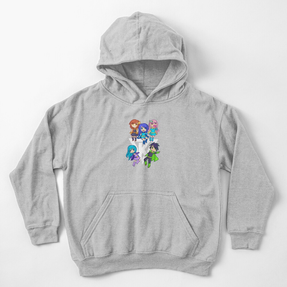 Funneh and the Krew White Kids Pullover Hoodie