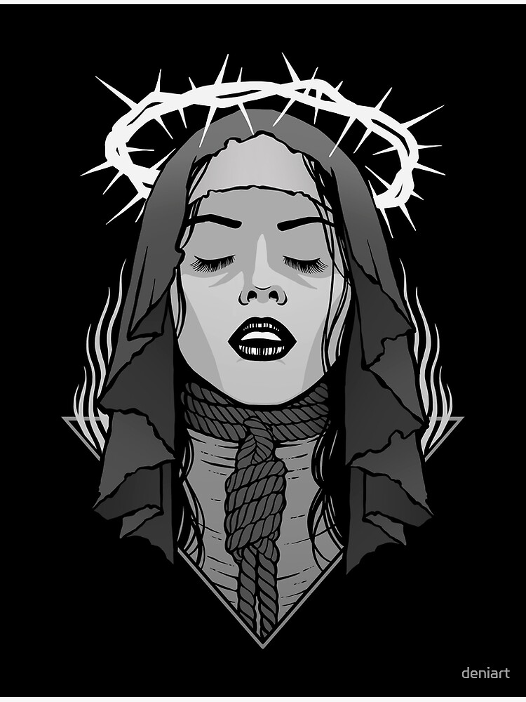 Dark Nun by deniart