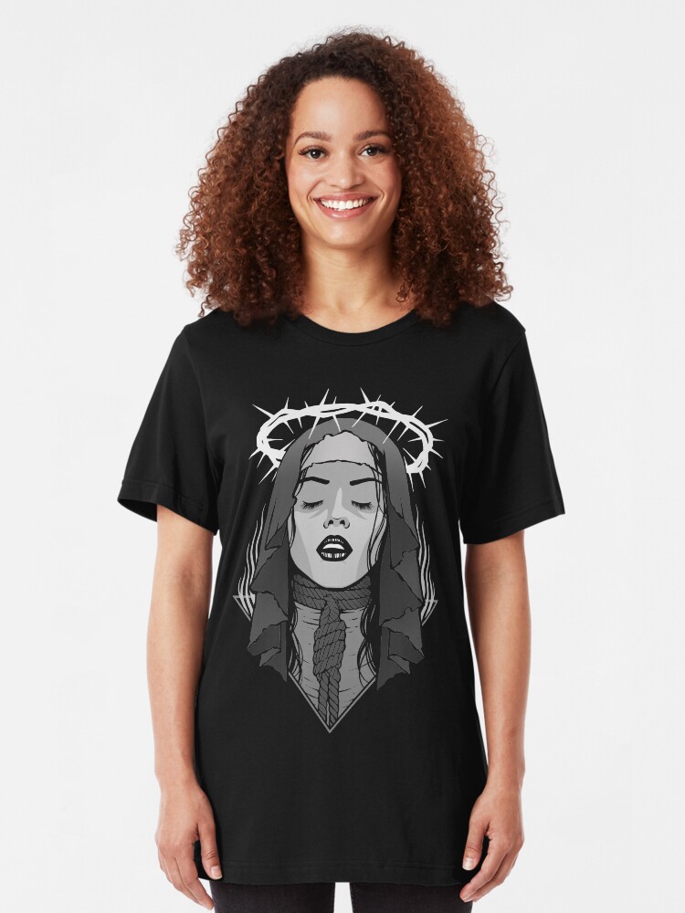 Alternate view of Dark Nun Slim Fit T-Shirt