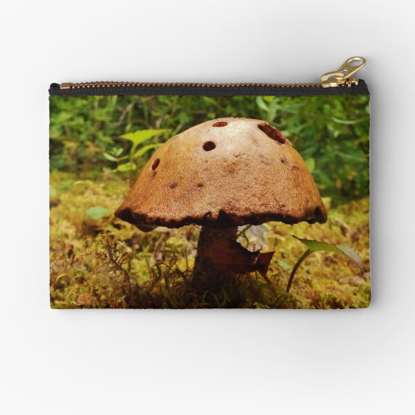 Alaska Mushroom - unidentified type Zipper Pouch
