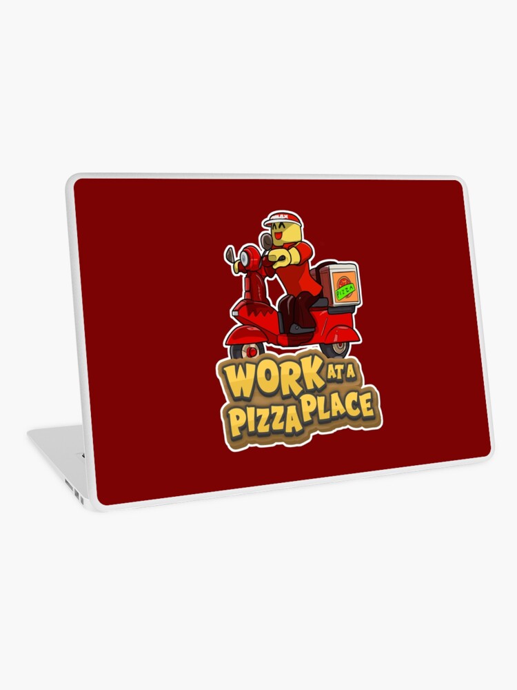 Work At A Pizza Place Laptop Skin - roblox work at a pizza place tumblr