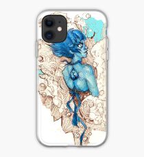 Abstract Lapis Lazuli iPhone Case