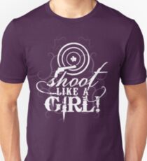 Shoot Like A Girl Unisex T-Shirt