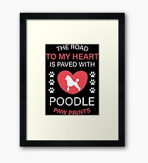 Poodle, Gift, Art, Dog Breed Framed Print