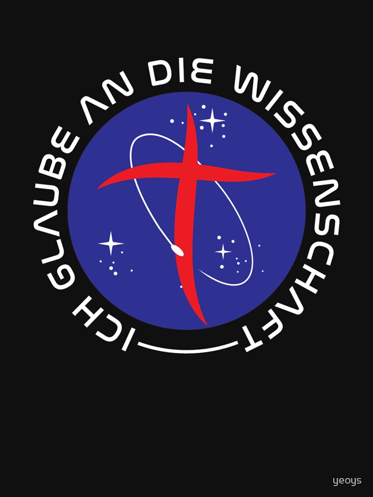 Ich Glaube An Die Wissenschaft - Naturwissenschaft Geschenk von yeoys