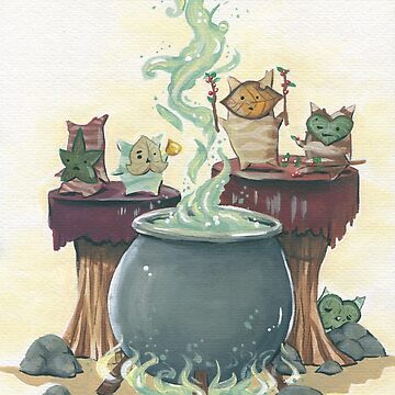 Artwork thumbnail, Cooking with Korok's by Megpieflyaway