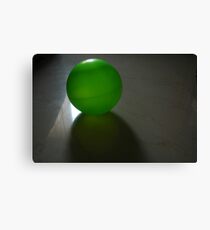 green ball Canvas Print