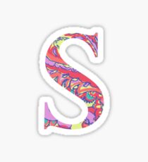 The Letter S - Lily Style Sticker